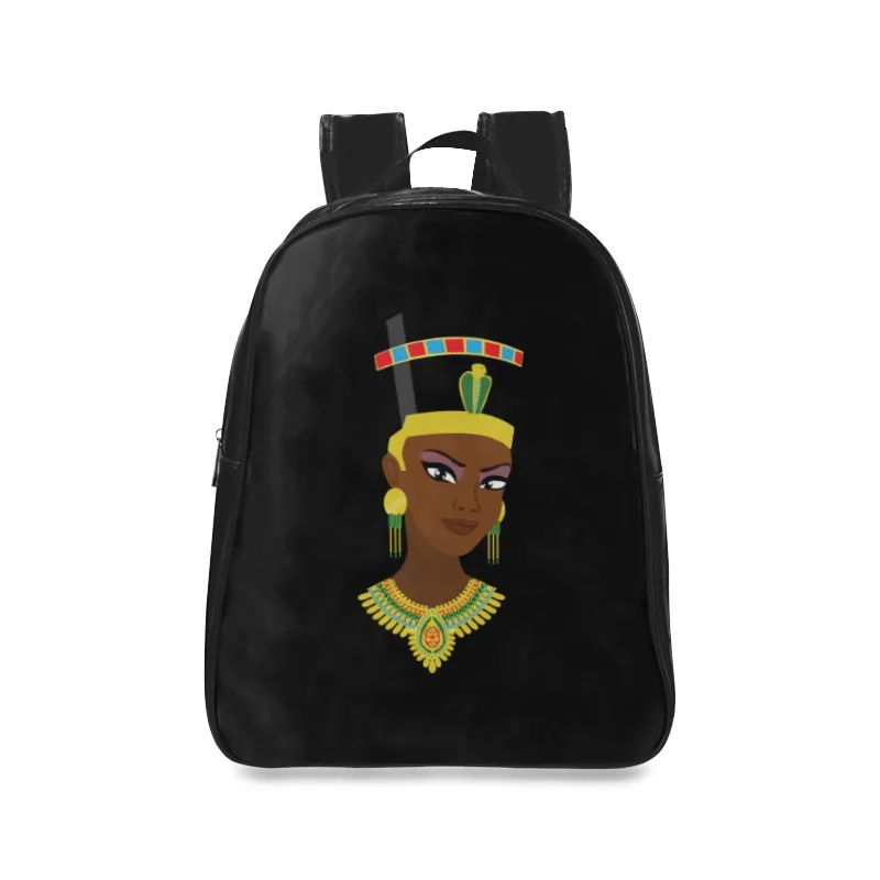 Egyptian Queen Leather Bookbag