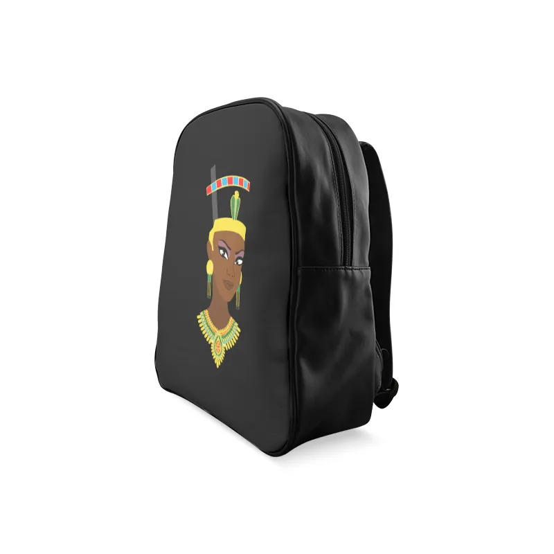 Egyptian Queen Leather Bookbag