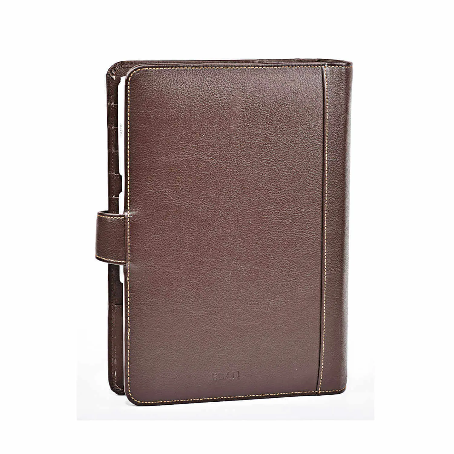 Elan Executive Non Leather Planner Organizer, Brown - A5