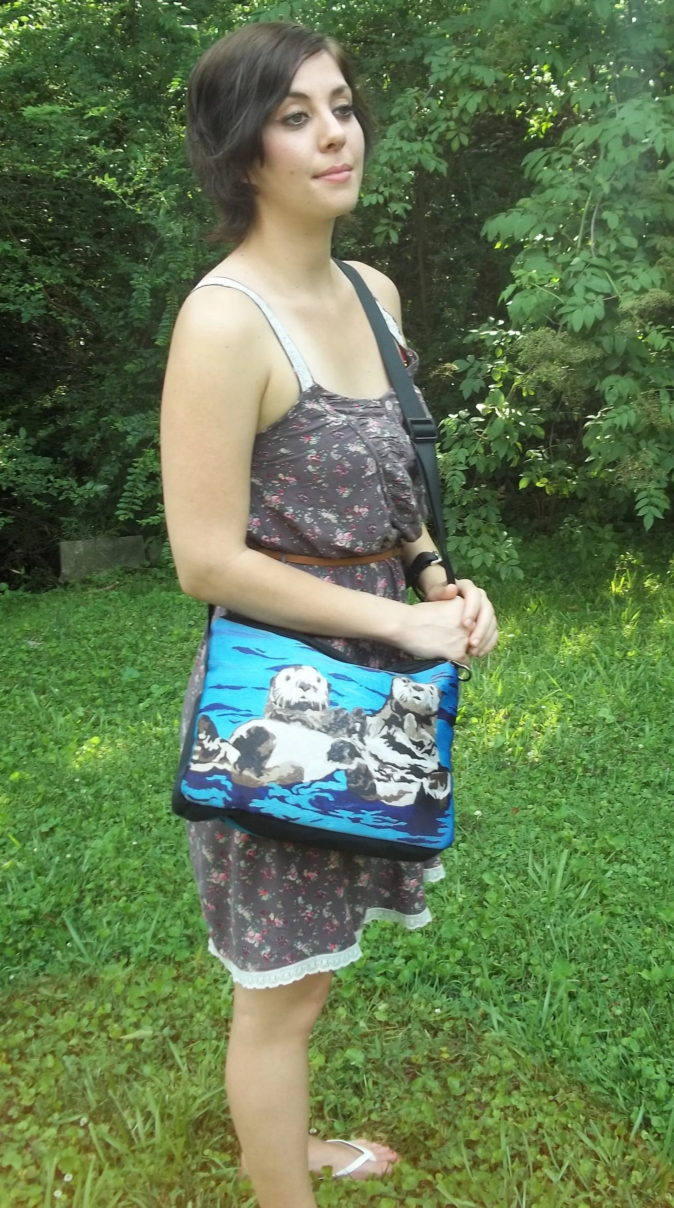 Elephant Signature Messenger Bag- Gentle Giants