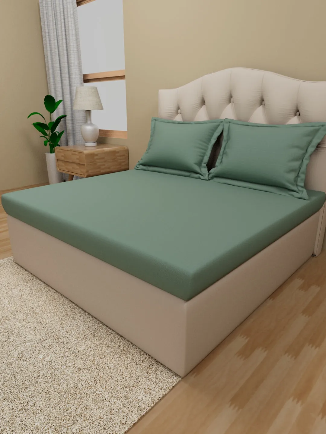 Elite Percale Solid Sheet Set