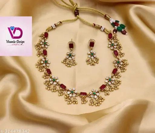Elite Radiance: Exquisite Colorful Jewelry Sets