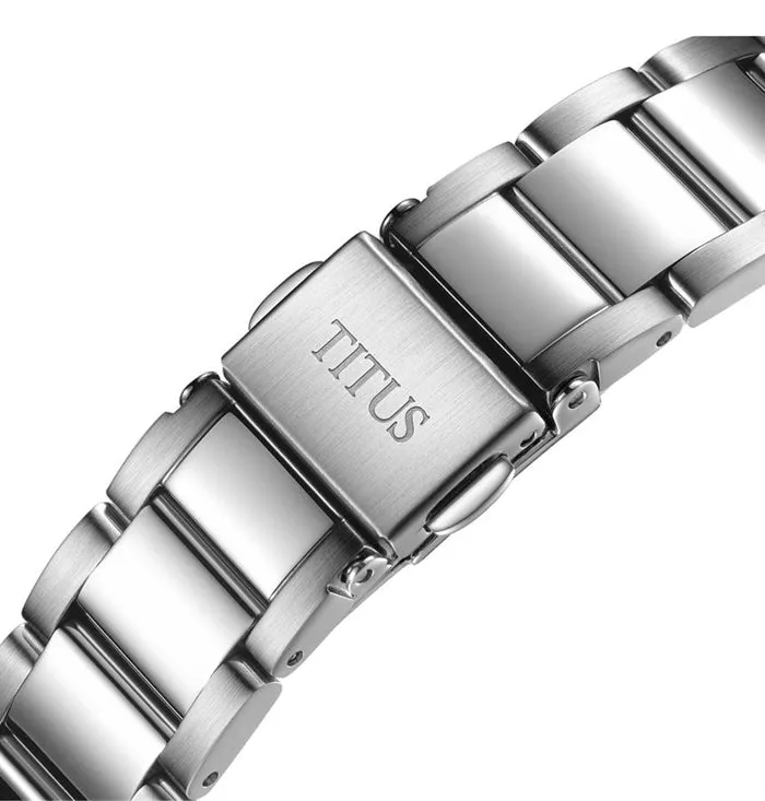 Exquisite 3 Hands Mechanical Stainless Steel Women Watch W06-03233-001