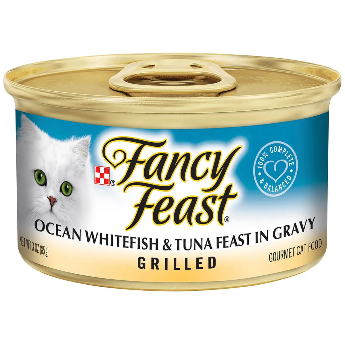 Fancy Feast Grilled Ocean Whitefish & Tuna Feast In Gravy