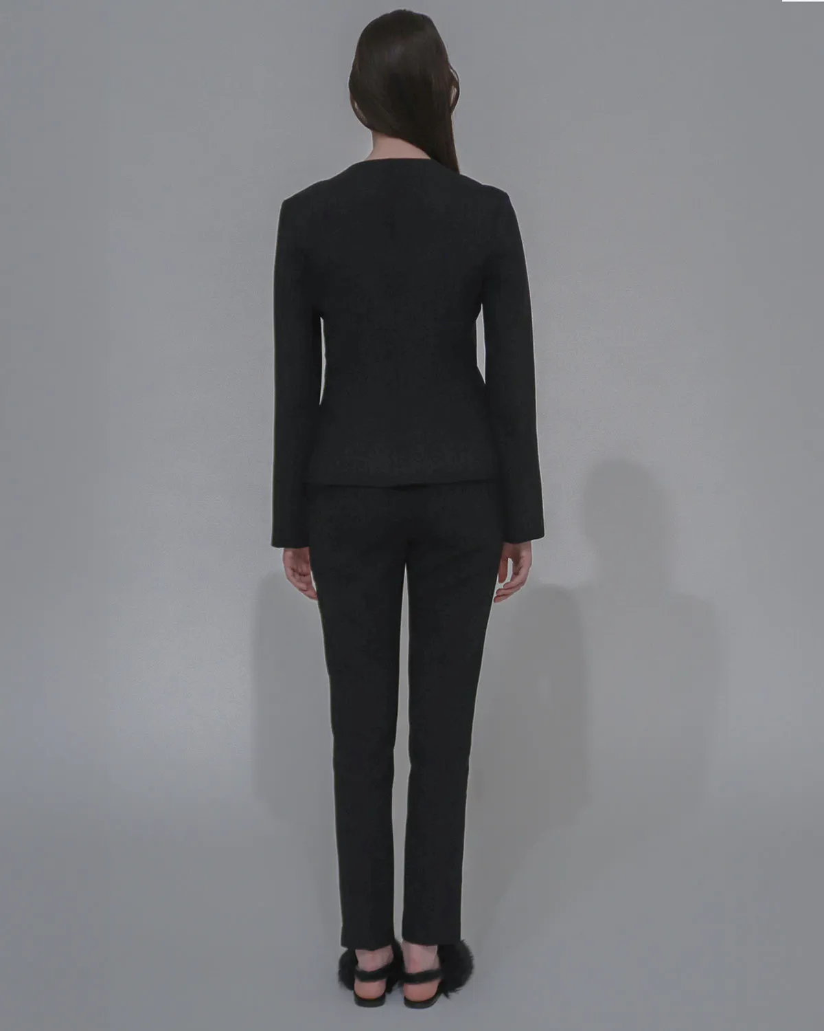 FITTED ZIPPER JACKET