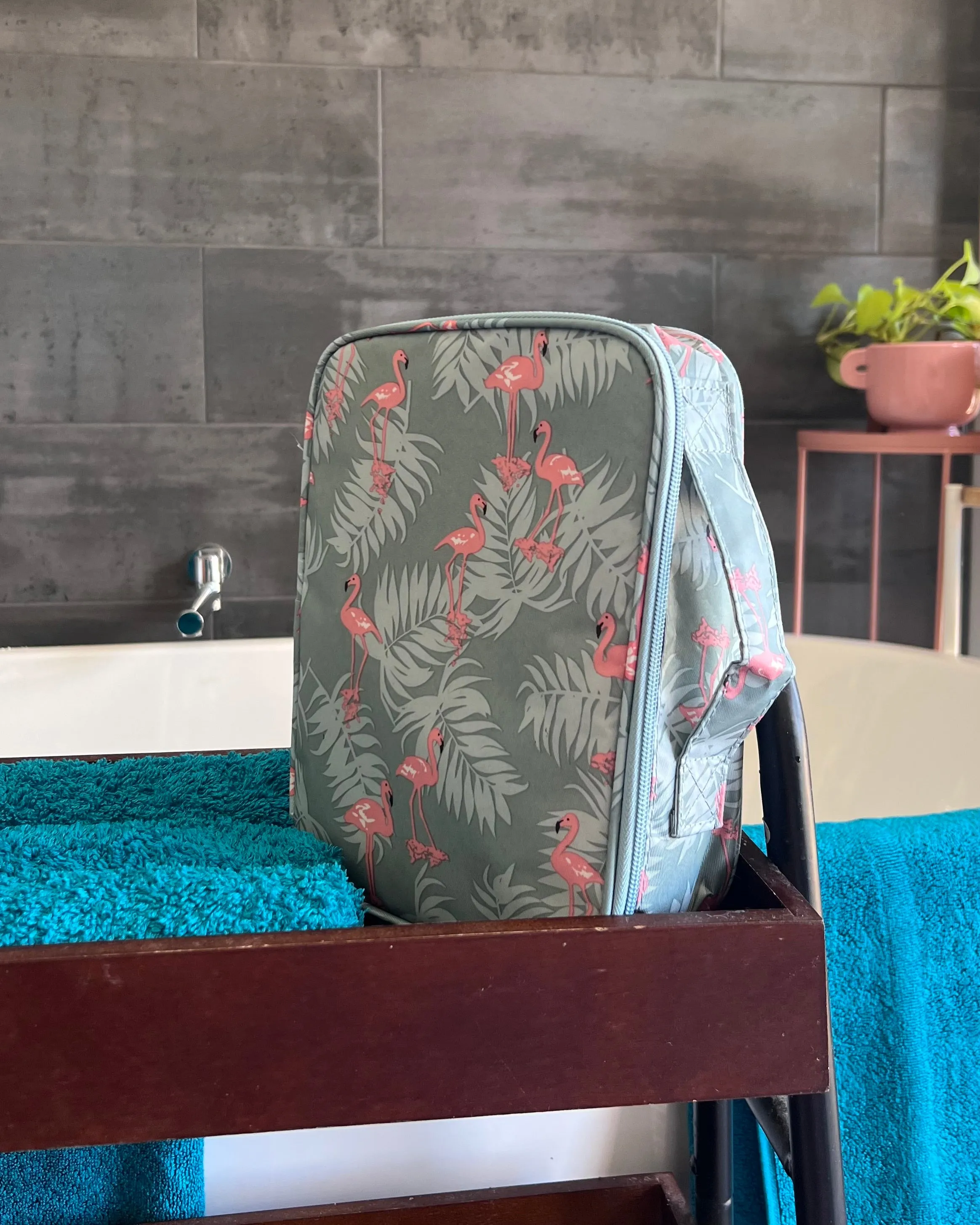 Flamingo Cosmetic Bag