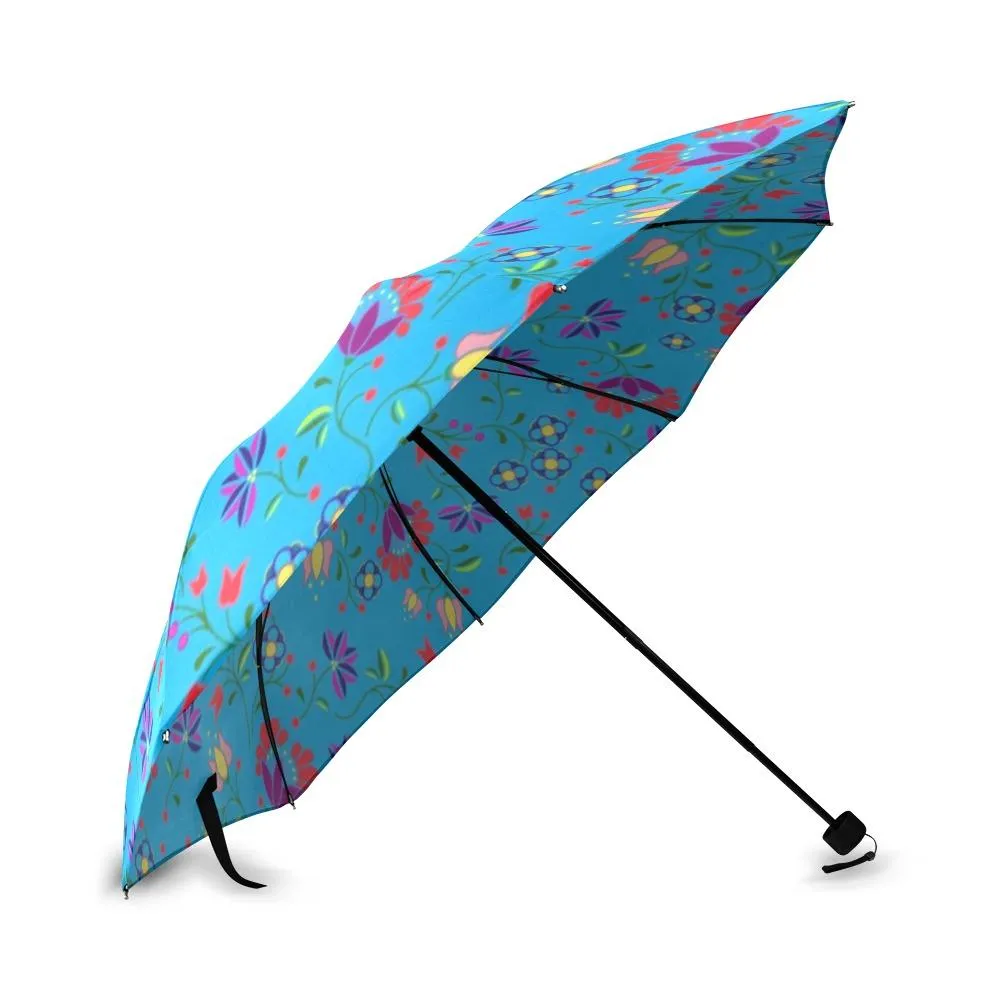 Fleur Indigine Ciel Foldable Umbrella