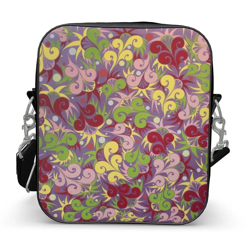 Floral Dynamic Large Messenger Bag