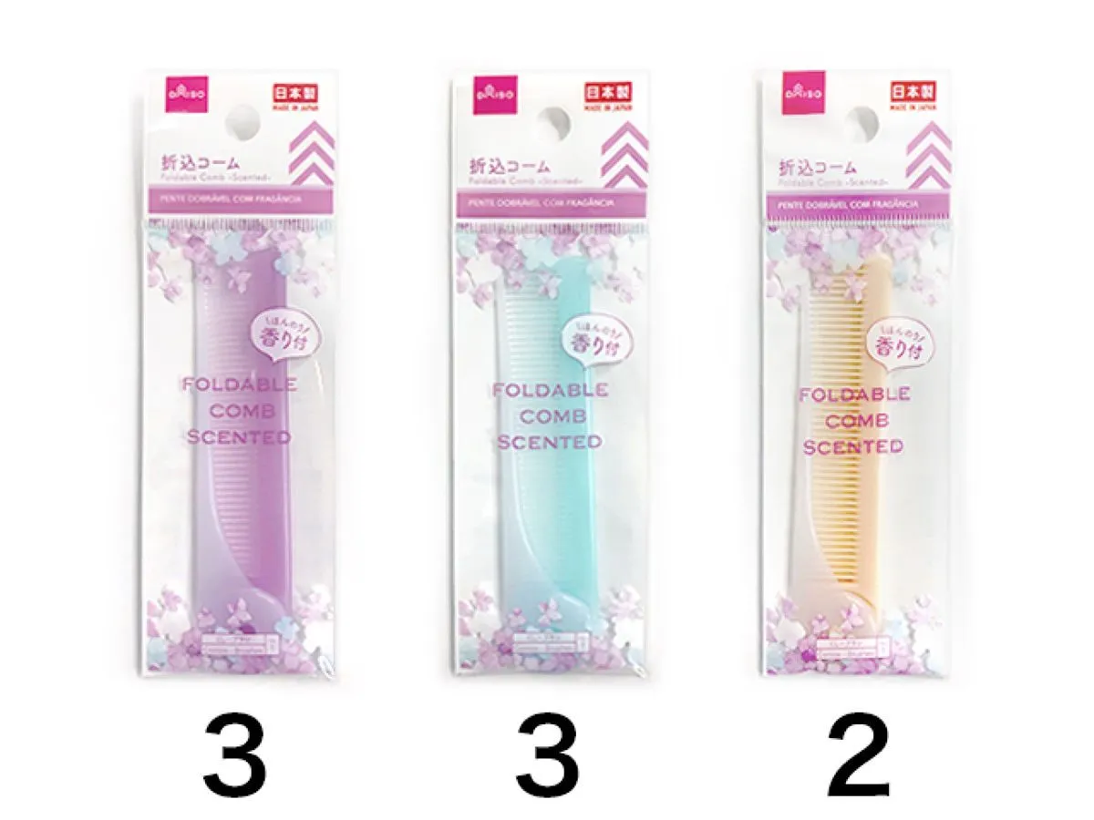 Foldable Comb -Scented-