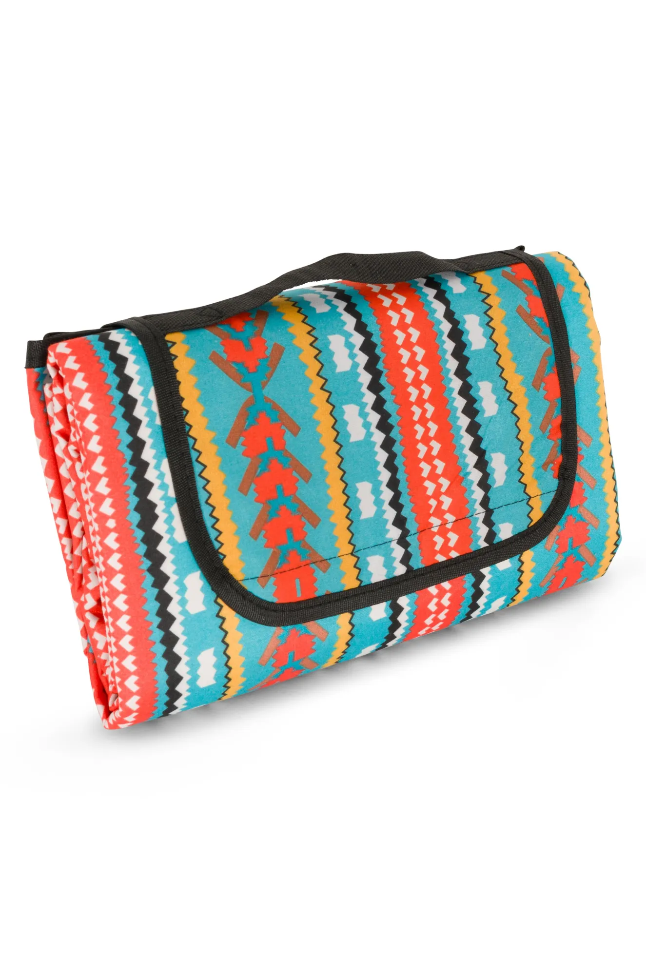 Foldable showerproof Beach Blanket | BLUE | 0493AR