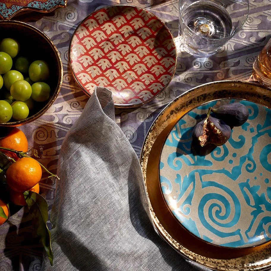 Fortuny Murillo Canape Plates (Set of 4)