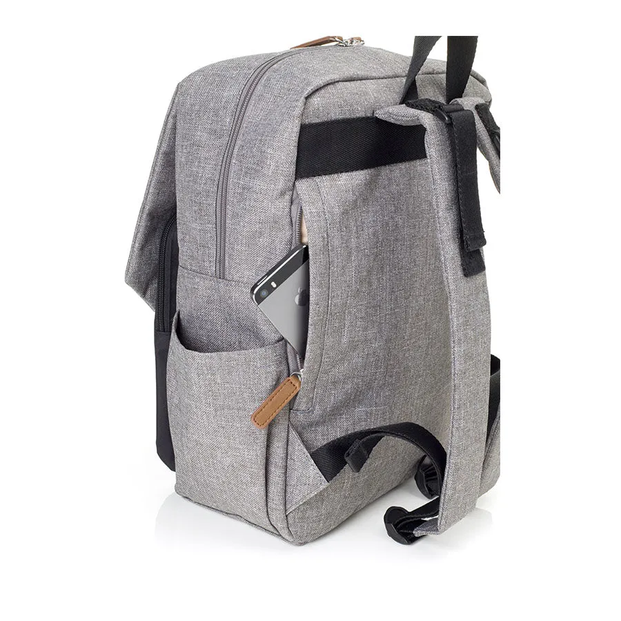 George Backpack Black/Grey