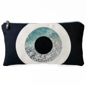 Grey Rock Evil eye bag