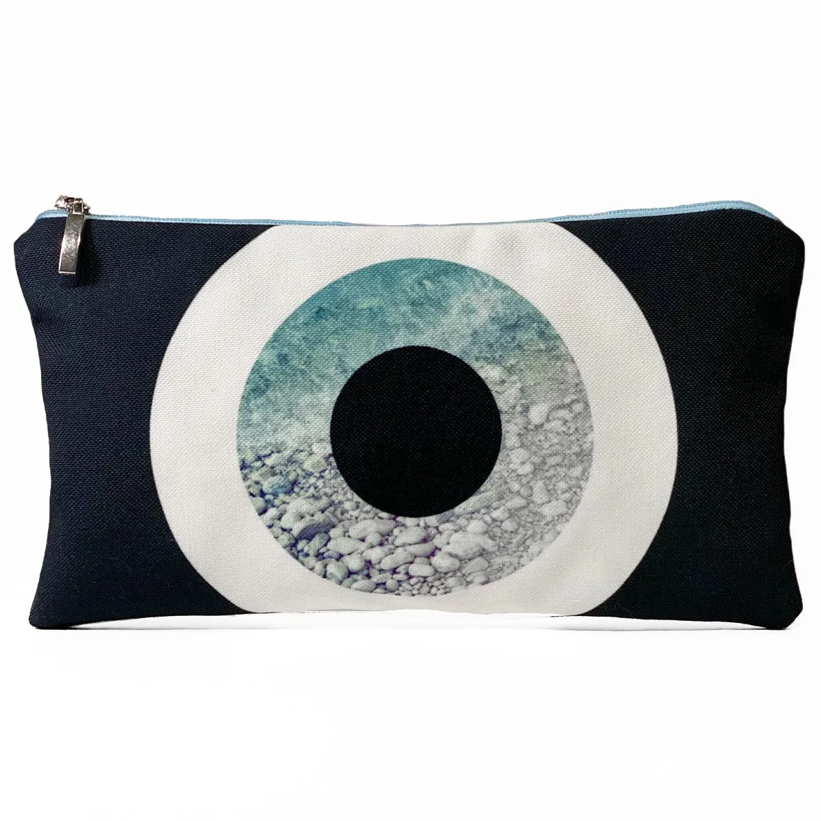 Grey Rock Evil eye bag