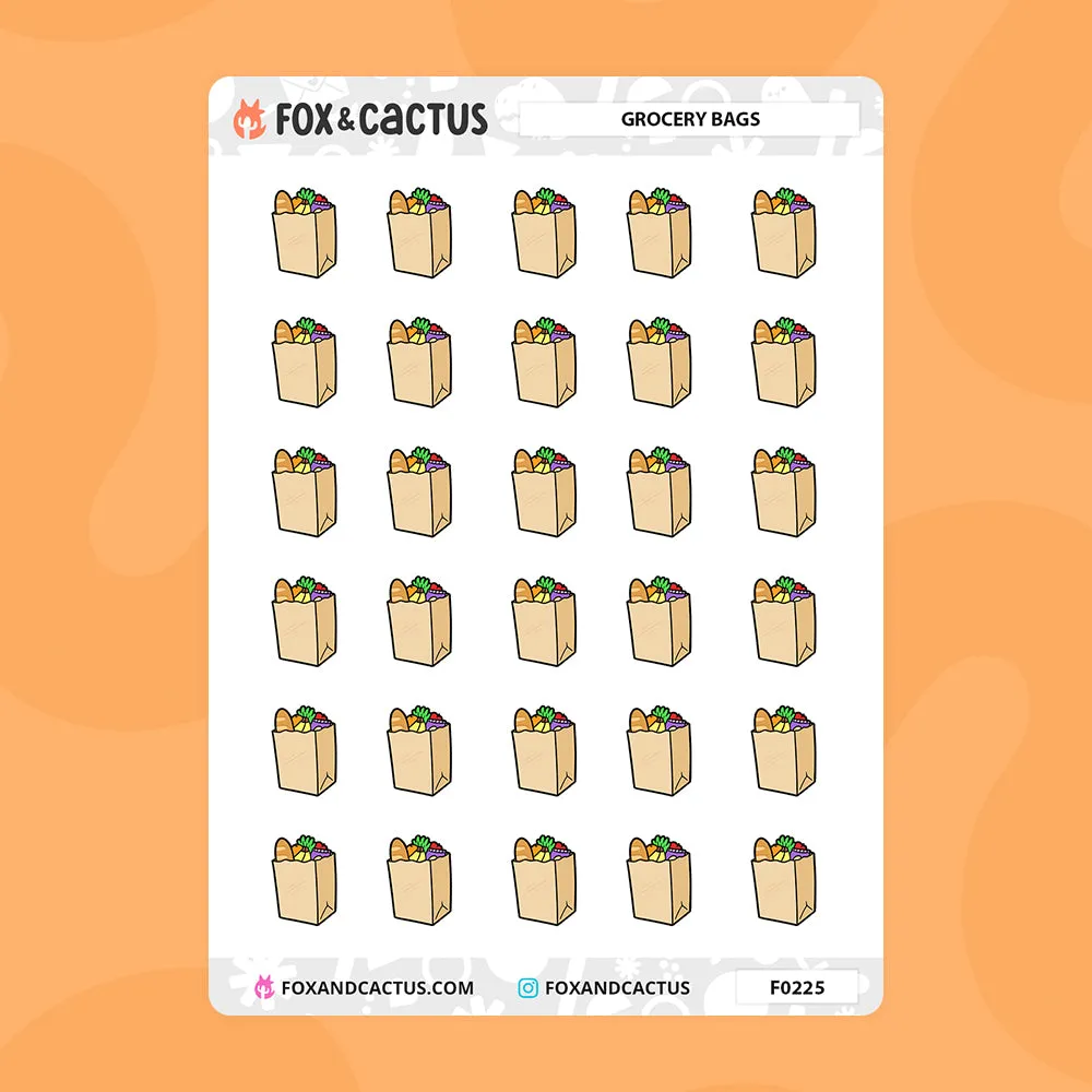 Grocery Bag Stickers