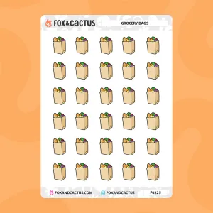 Grocery Bag Stickers