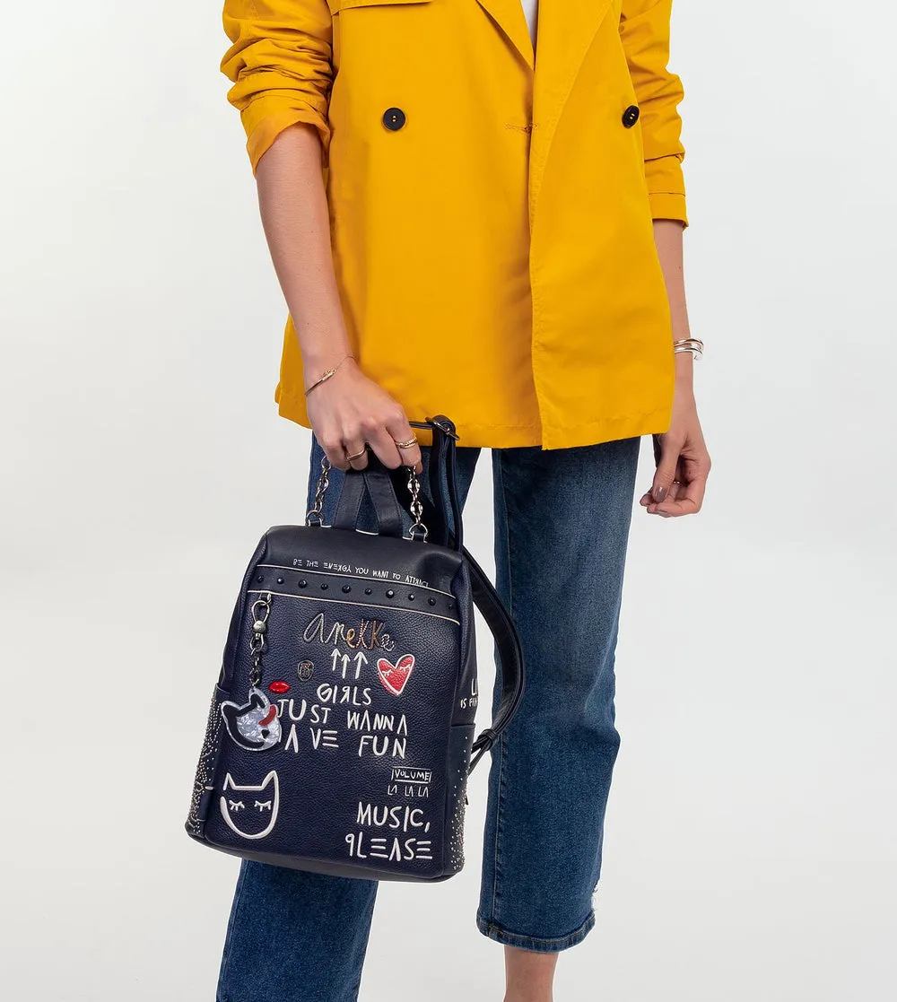**HALF PRICE**Energy navy blue backpack Energy