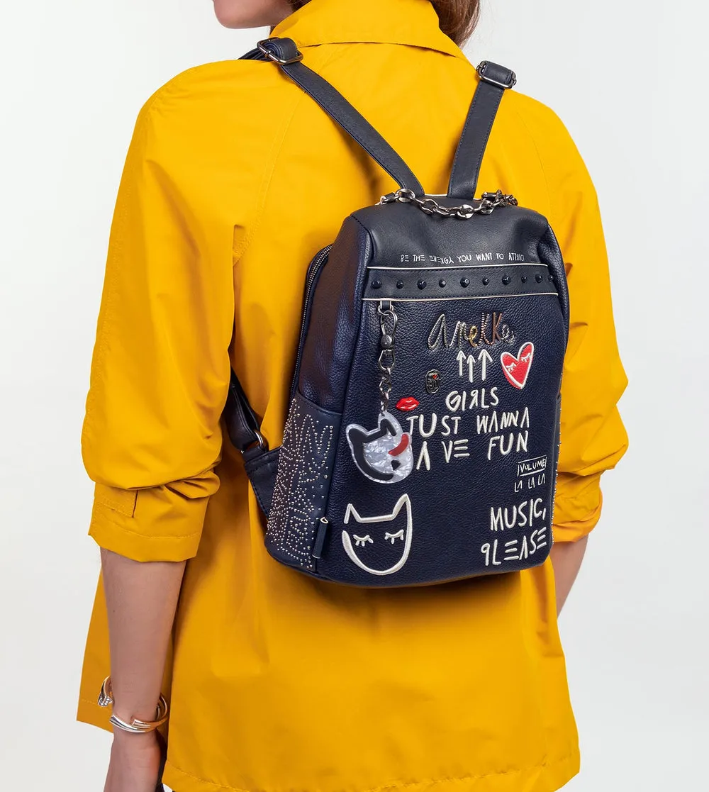 **HALF PRICE**Energy navy blue backpack Energy