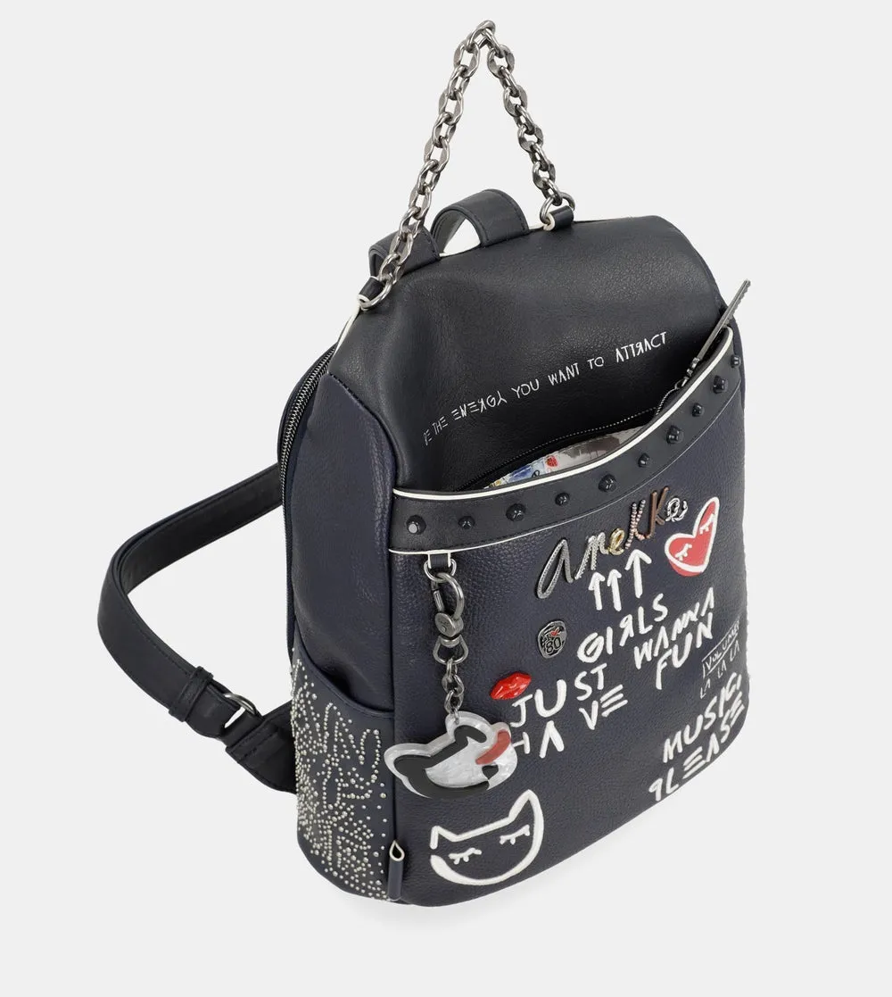 **HALF PRICE**Energy navy blue backpack Energy