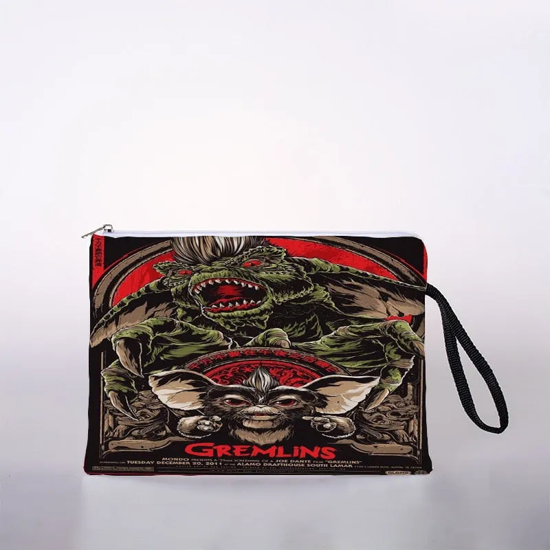Halloween pattern cosmetic bag ladies mini cosmetic bag storage bag travel storage bag handbag