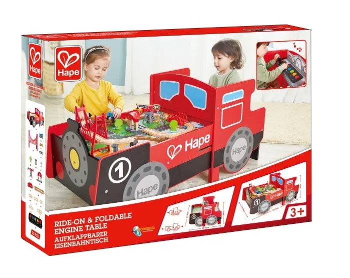 Hape Ride-on & Foldable Engine Table