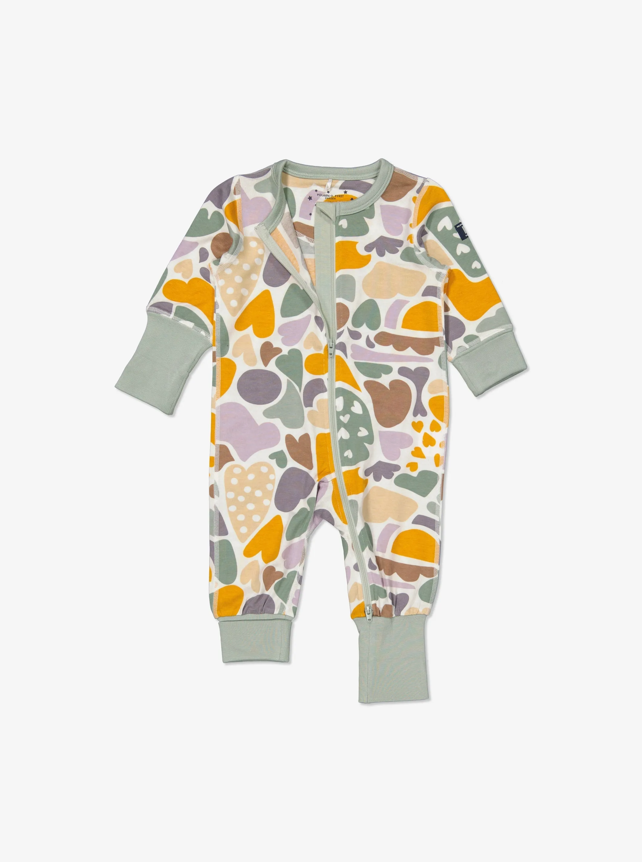 Heart Print Sleepsuit