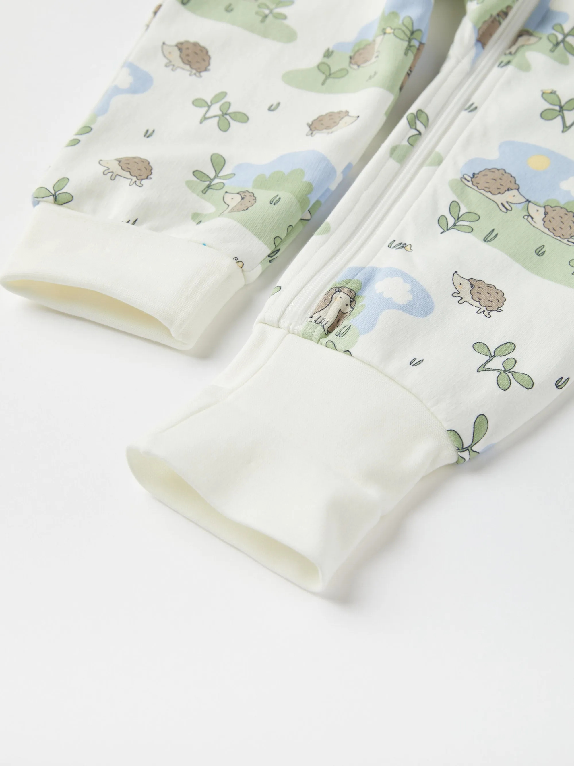Hedgehog Print  Baby All-in-one