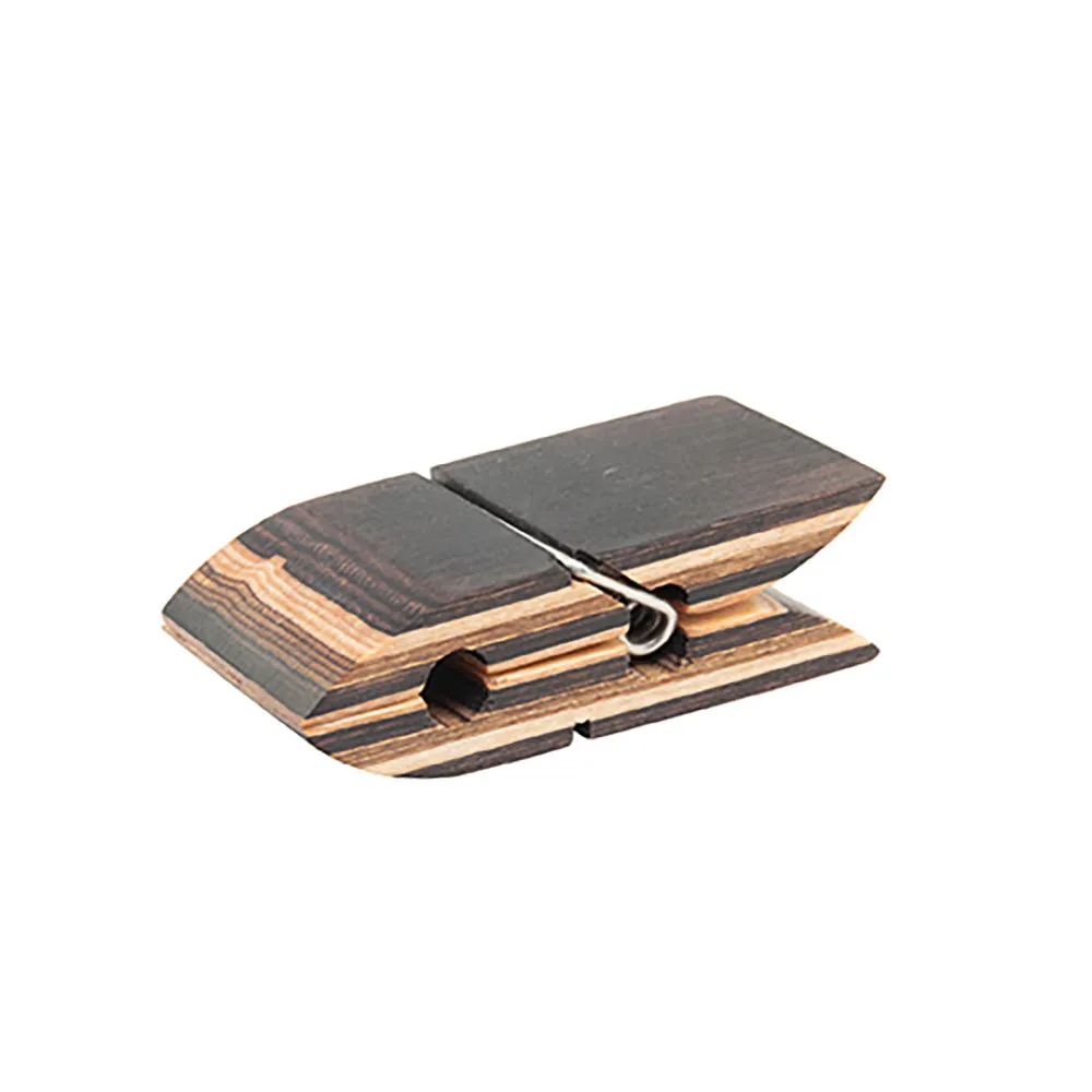 Island Bamboo Pakkawood Bag Clip, Set of 2