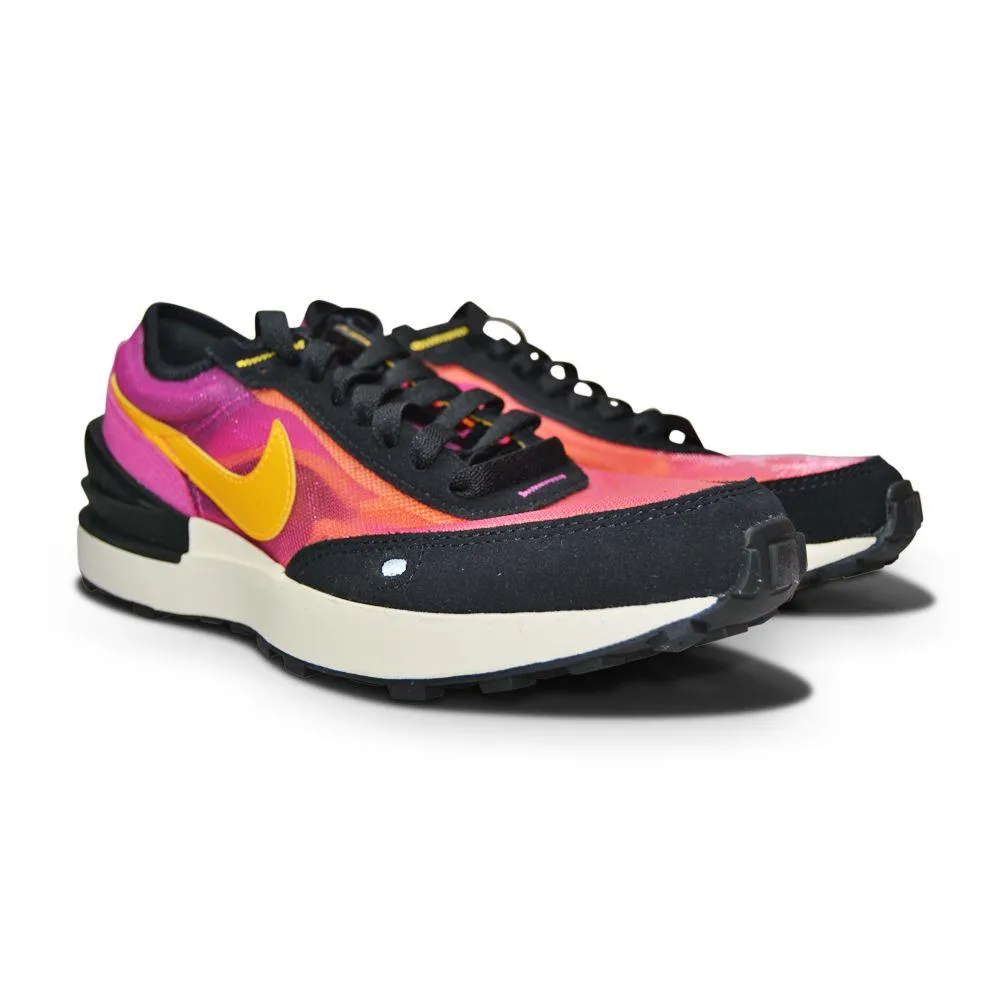 Juniors Nike Waffle One (GS) - DC0481 600 - Active Fuchsia University Gold