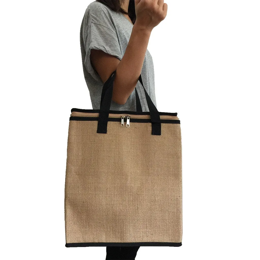 Jute Large Cooler Bag(JB-12)