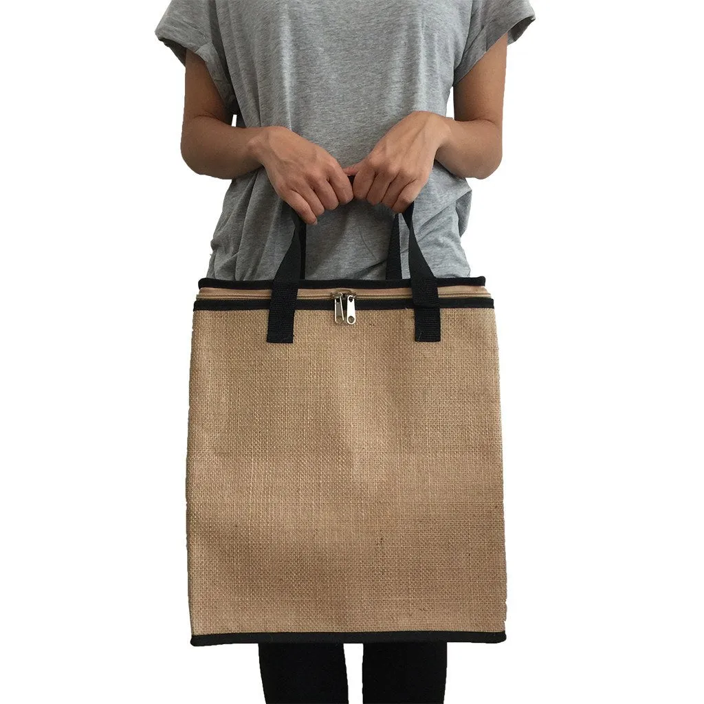 Jute Large Cooler Bag(JB-12)
