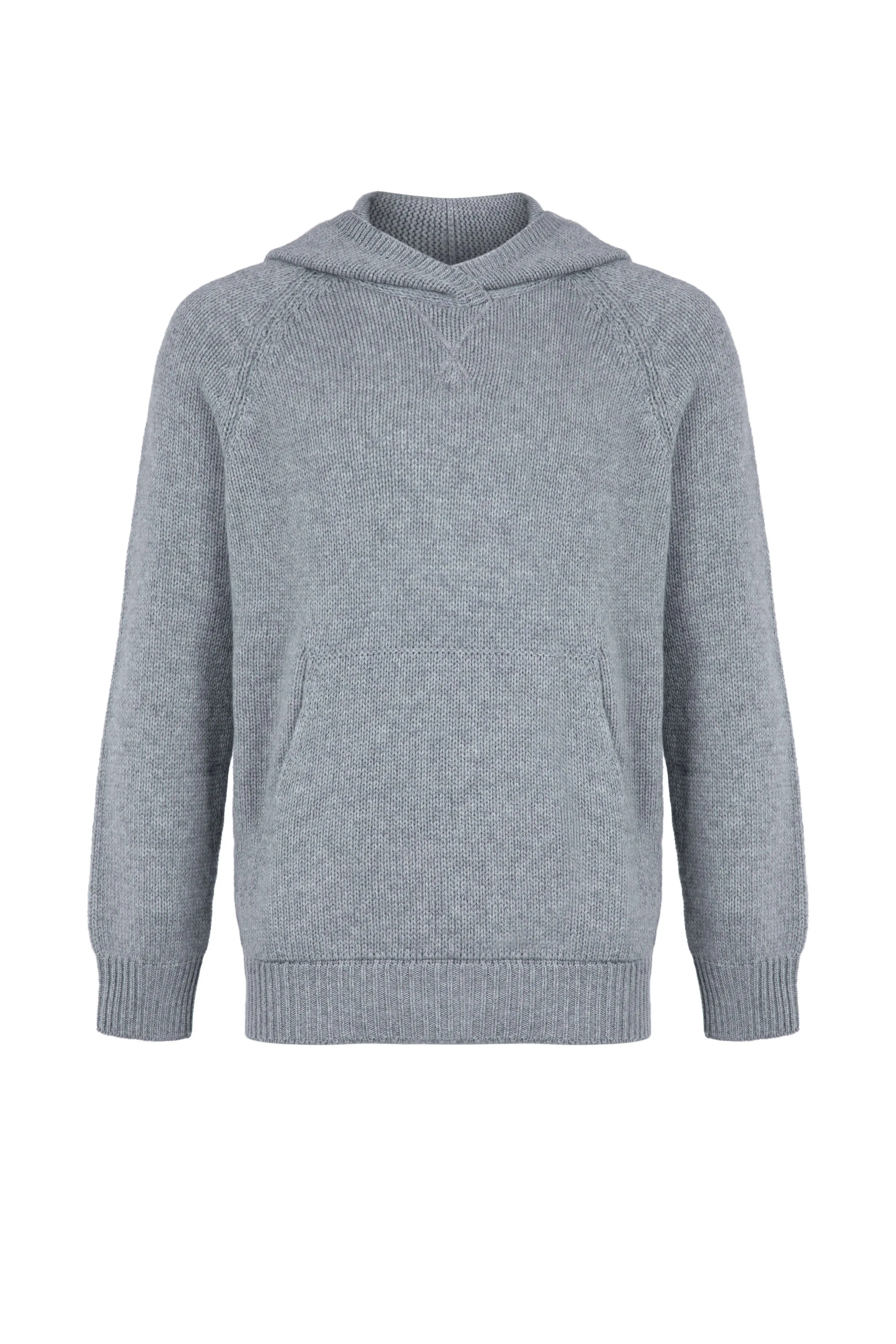 Kangaroo Pocket Cashmere Hoodie