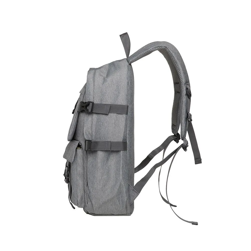 KAUKKO Backpack for School, KS22 ( Grey / 18.4L )