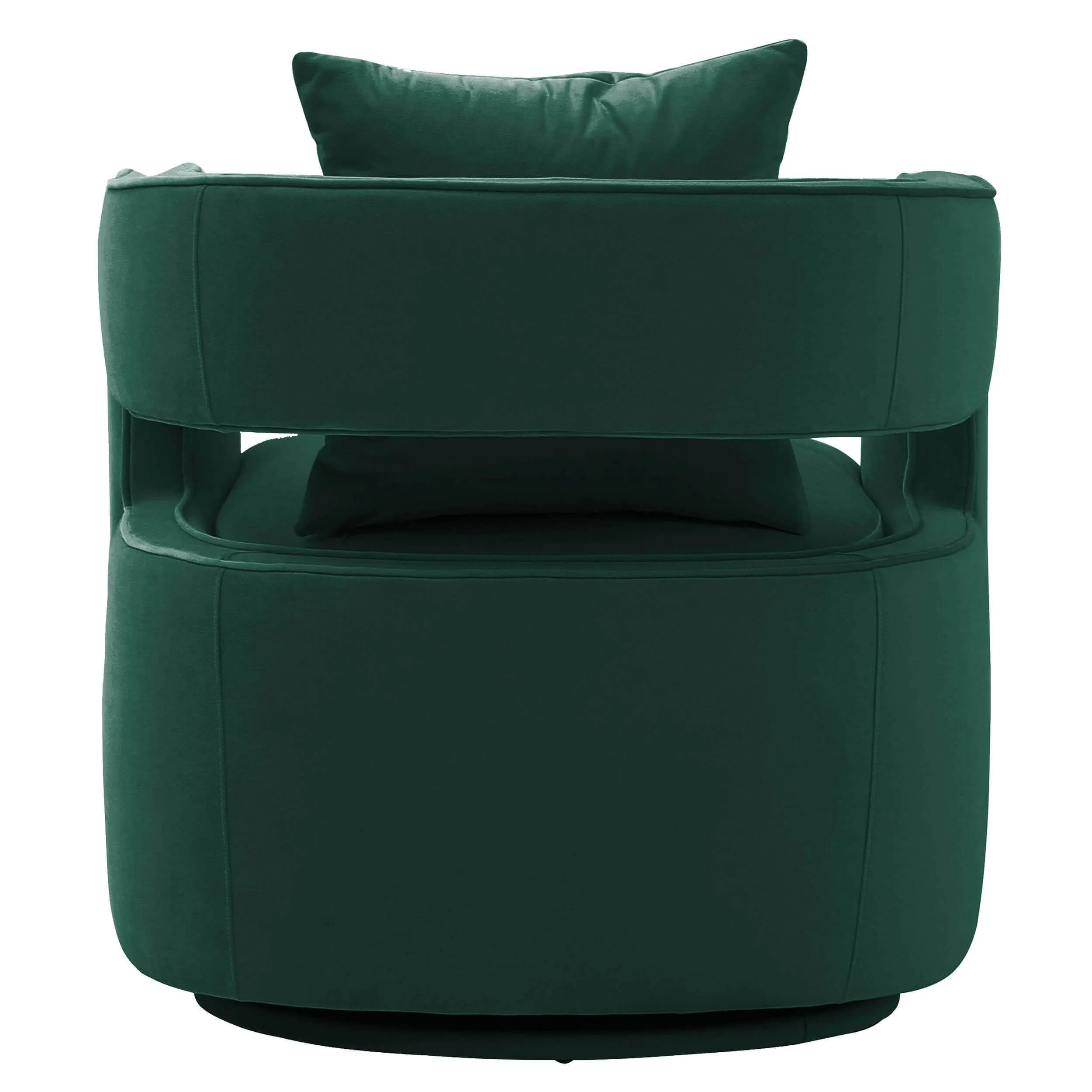 Kenneth Swivel Chair, Forest Green