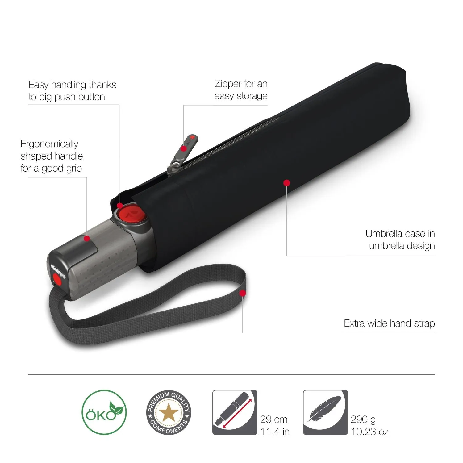 Knirps TS.200 Slim Medium Duomatic