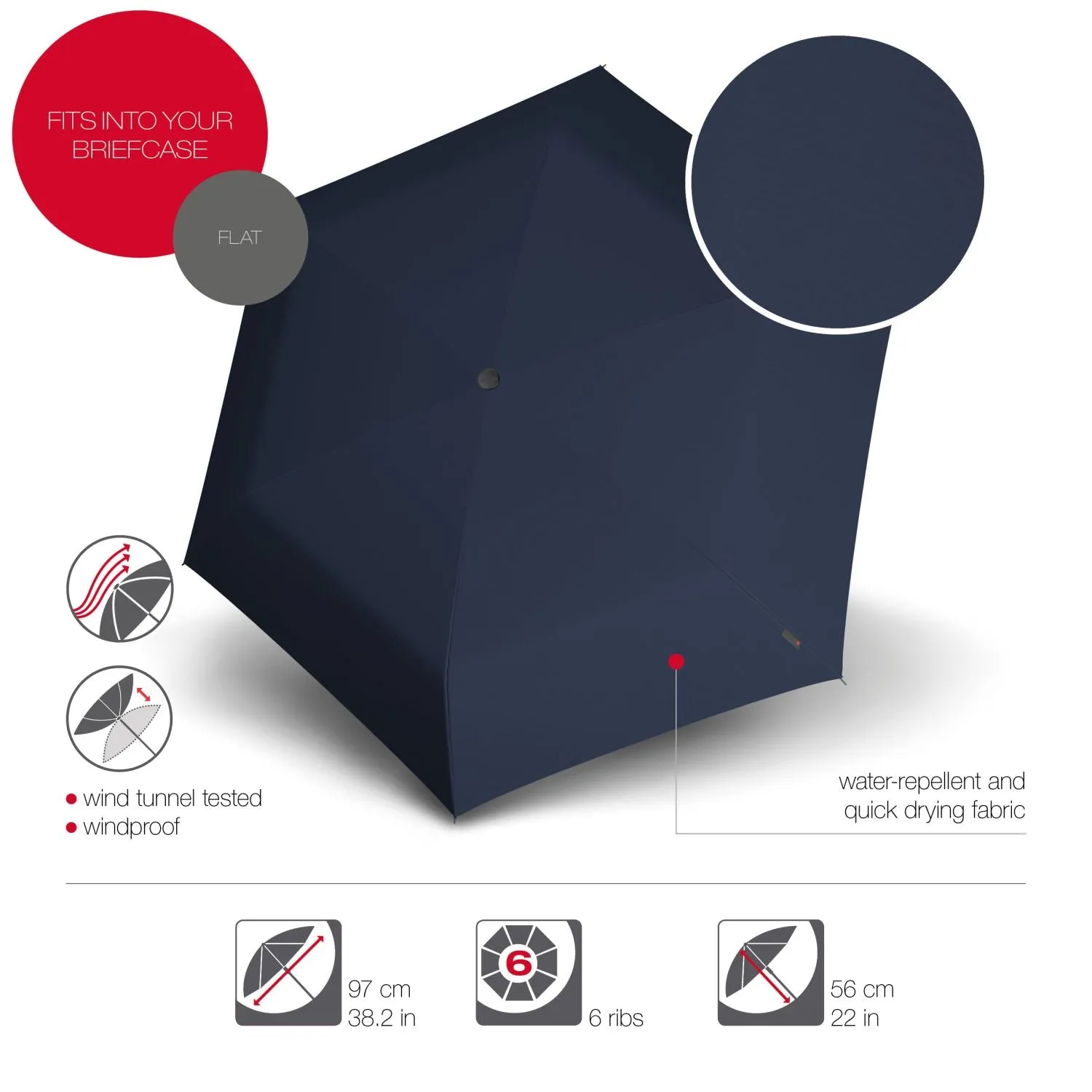 Knirps TS.200 Slim Medium Duomatic
