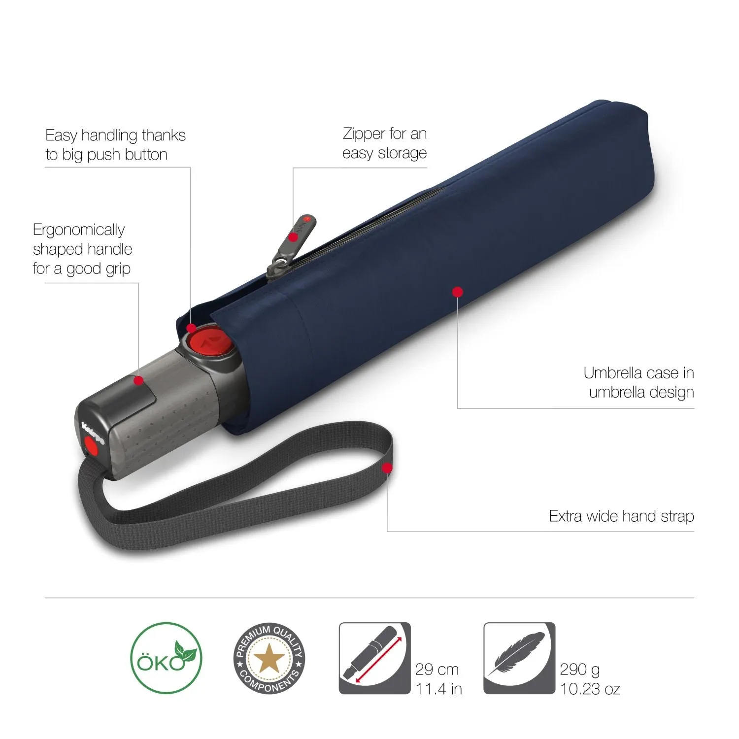 Knirps TS.200 Slim Medium Duomatic