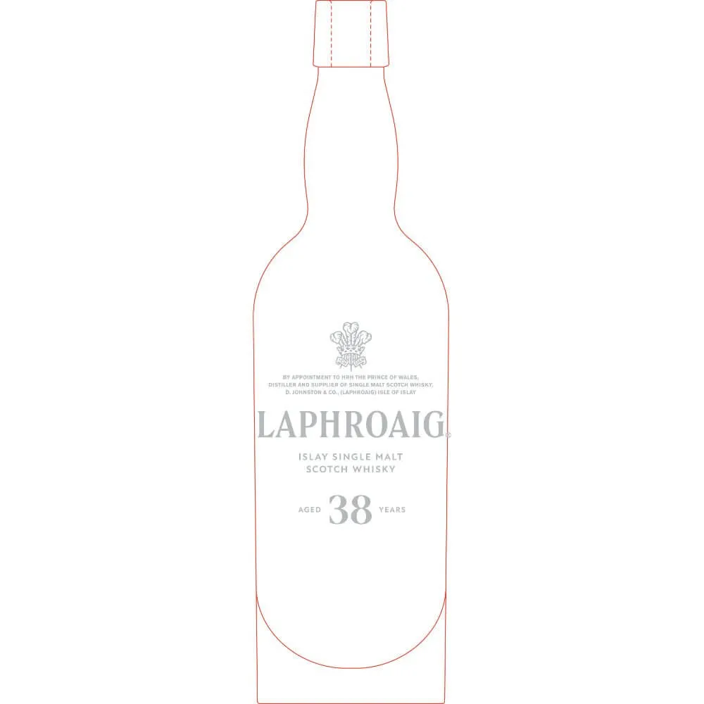 Laphroaig 38 Year Old Single Malt Scotch
