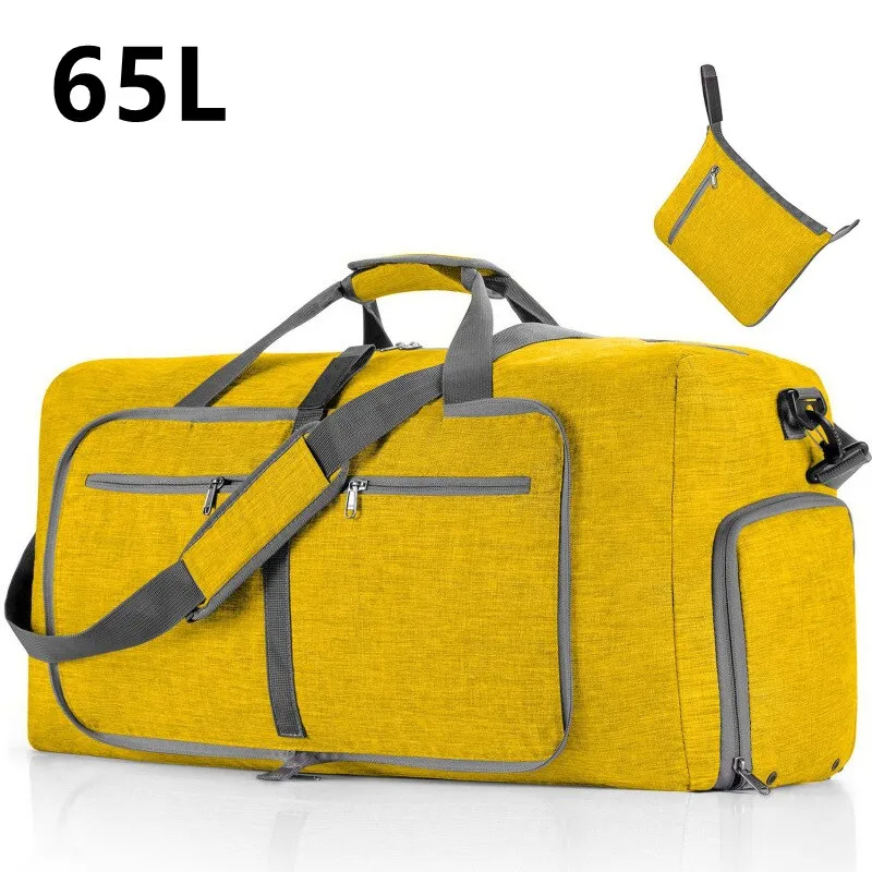 Large Capacity Travel Duffel Bag 85L Shoulder Sports Bag Women Waterproof Oxford Foldable Big Travel Bag Men Fitness Luggage Bag