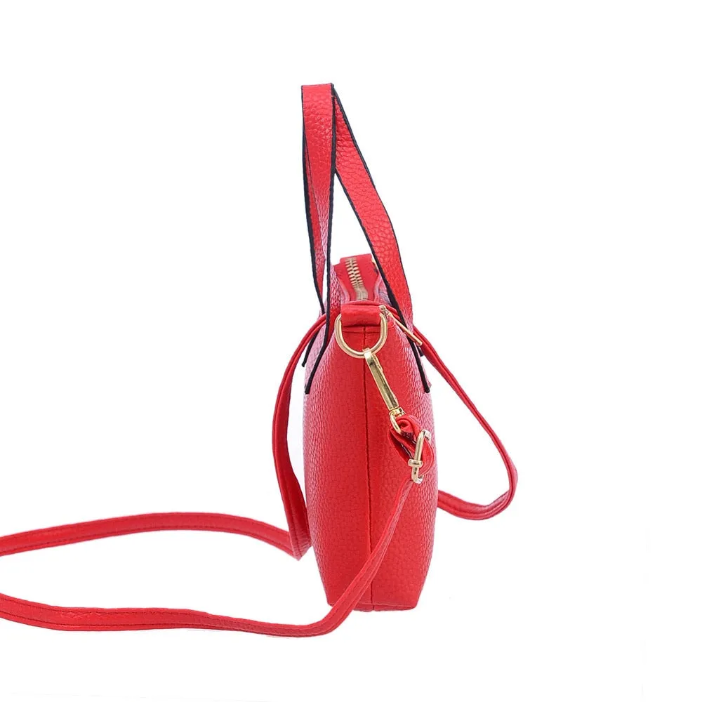 Leather Soft Shoulder Messenger Cross-body Bag