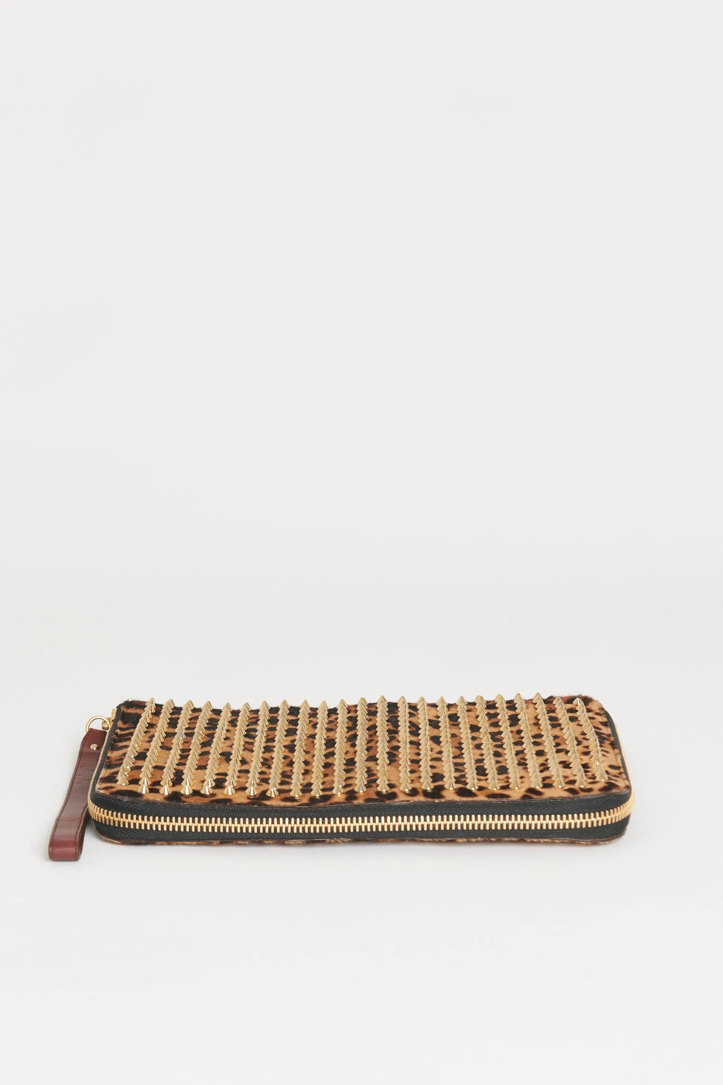 Leopard Studded Preowned iPad Case