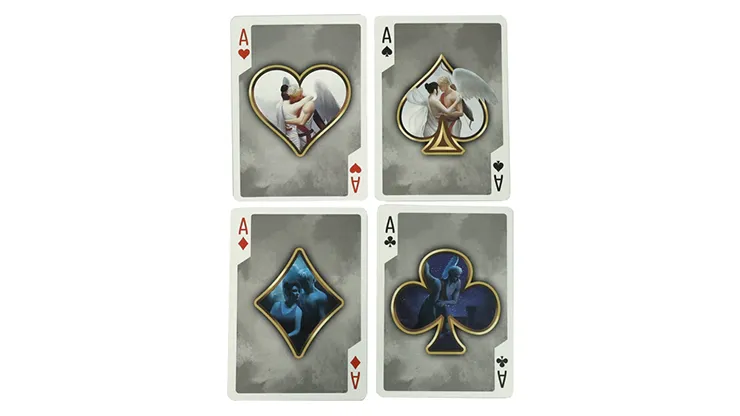 Limited Gilded Bicycle Cupid Numbered Seal Playing Cards