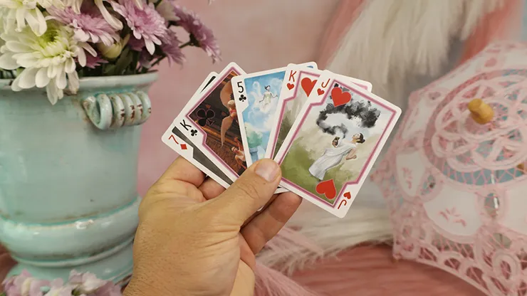 Limited Gilded Bicycle Psyche Numbered Seal Playing Cards