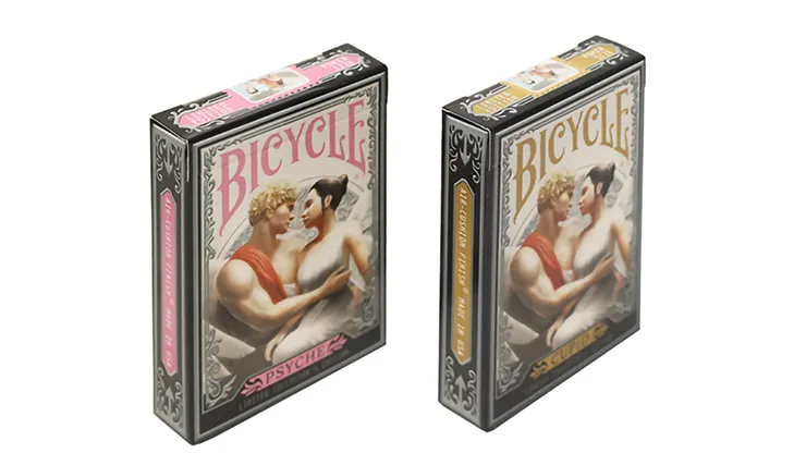Limited Gilded Bicycle Psyche Numbered Seal Playing Cards
