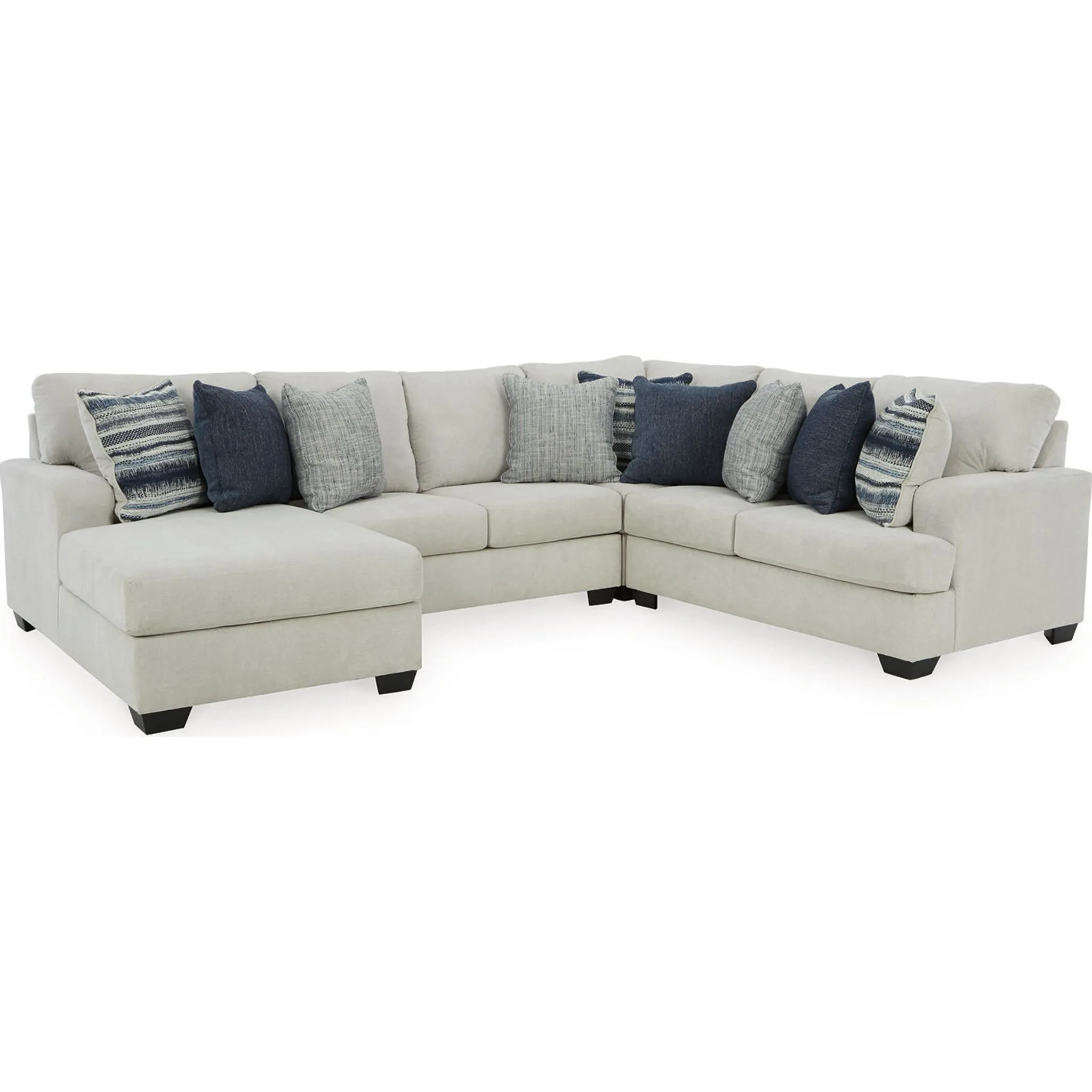 Lowder 4 Piece Sectional with Chaise