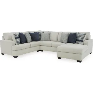 Lowder 4 Piece Sectional with Chaise