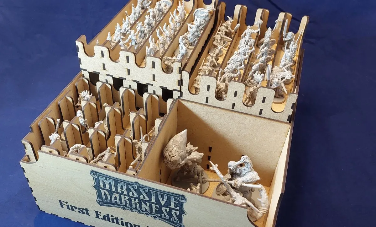 Massive Darkness 2 First Edition Miniatures Box