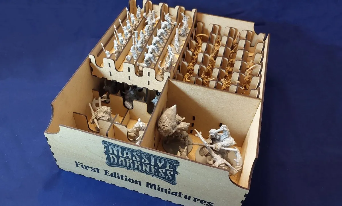 Massive Darkness 2 First Edition Miniatures Box