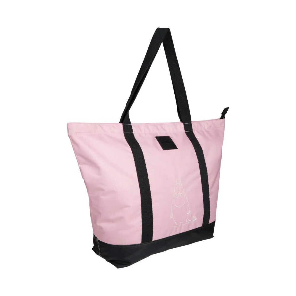 Moomintroll Angry Shopping Bag Pink - Martinex