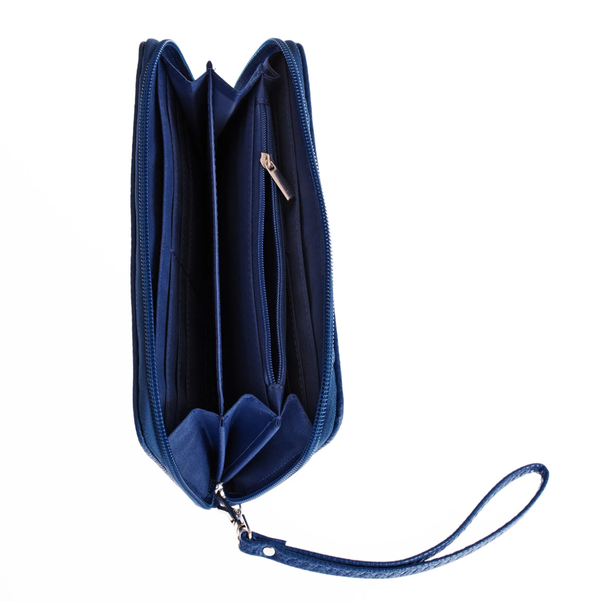 Nashville Predators Zip Organizer Wallet Pebble